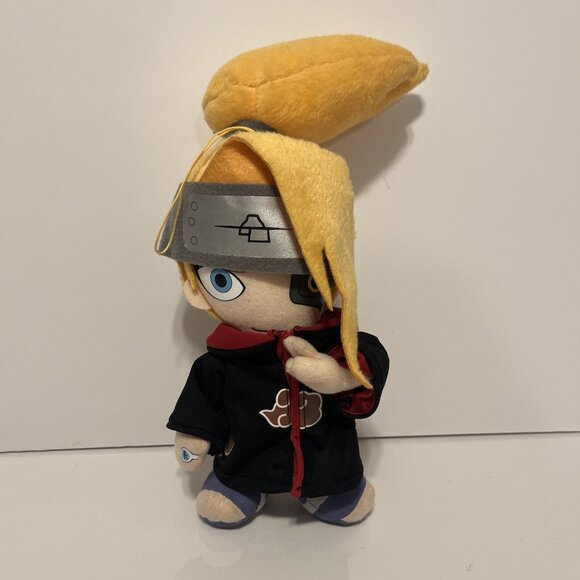 Deidara Akatsuki Naruto Shippuden 12” Plush Great Eastern 2002-2007 Shonen Jump - Picture 1 of 6